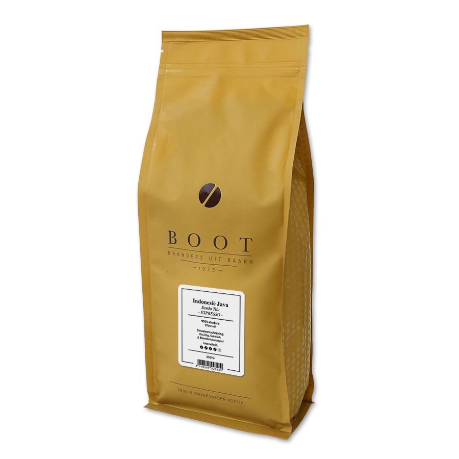 Boot Indonesië Java Sunda Tilu Espresso, 1000 gr
