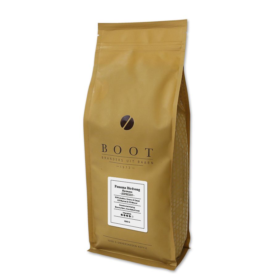 Boot Panama Hartmann Birdsong Espresso 1000 gr.
